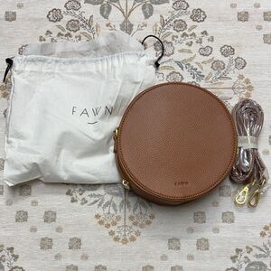 Fawn Design Brown Crossbody Bag